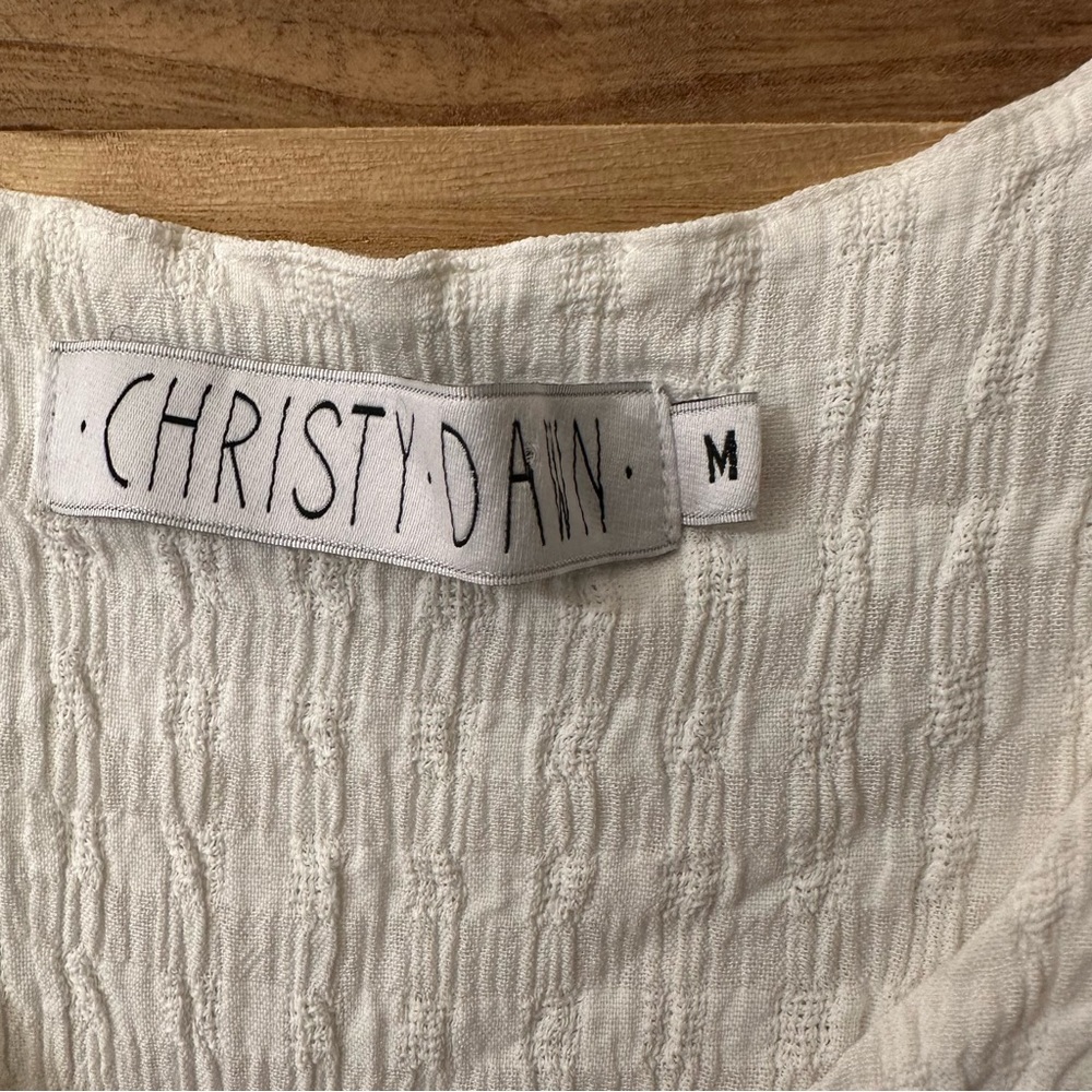 Christy Dawn Nicks Midi Dress in ivory size M - Picture 7 of 9